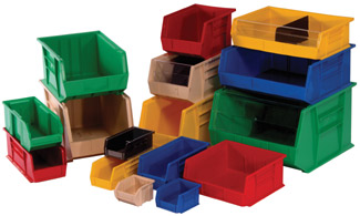 Quantum Storage Systems, Ultra stack bins, Hang Bins, Hang containers, Stacking containers